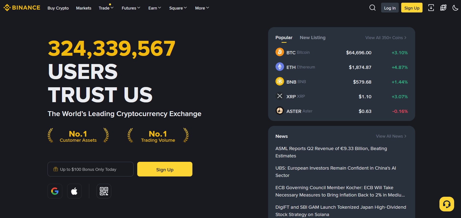 Binance affiliate program
