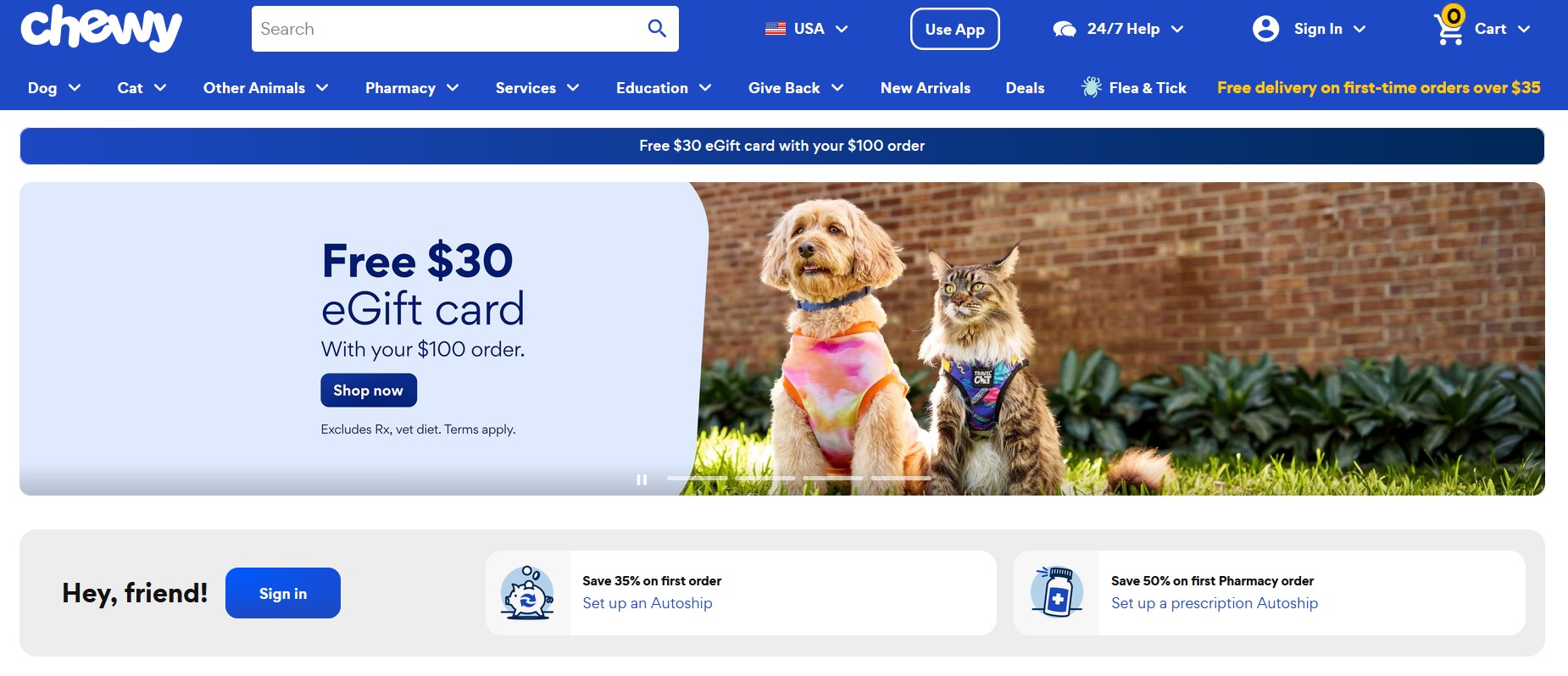 Chewy pet affiliate program with a 15-day cookie and flat new-customer bonus