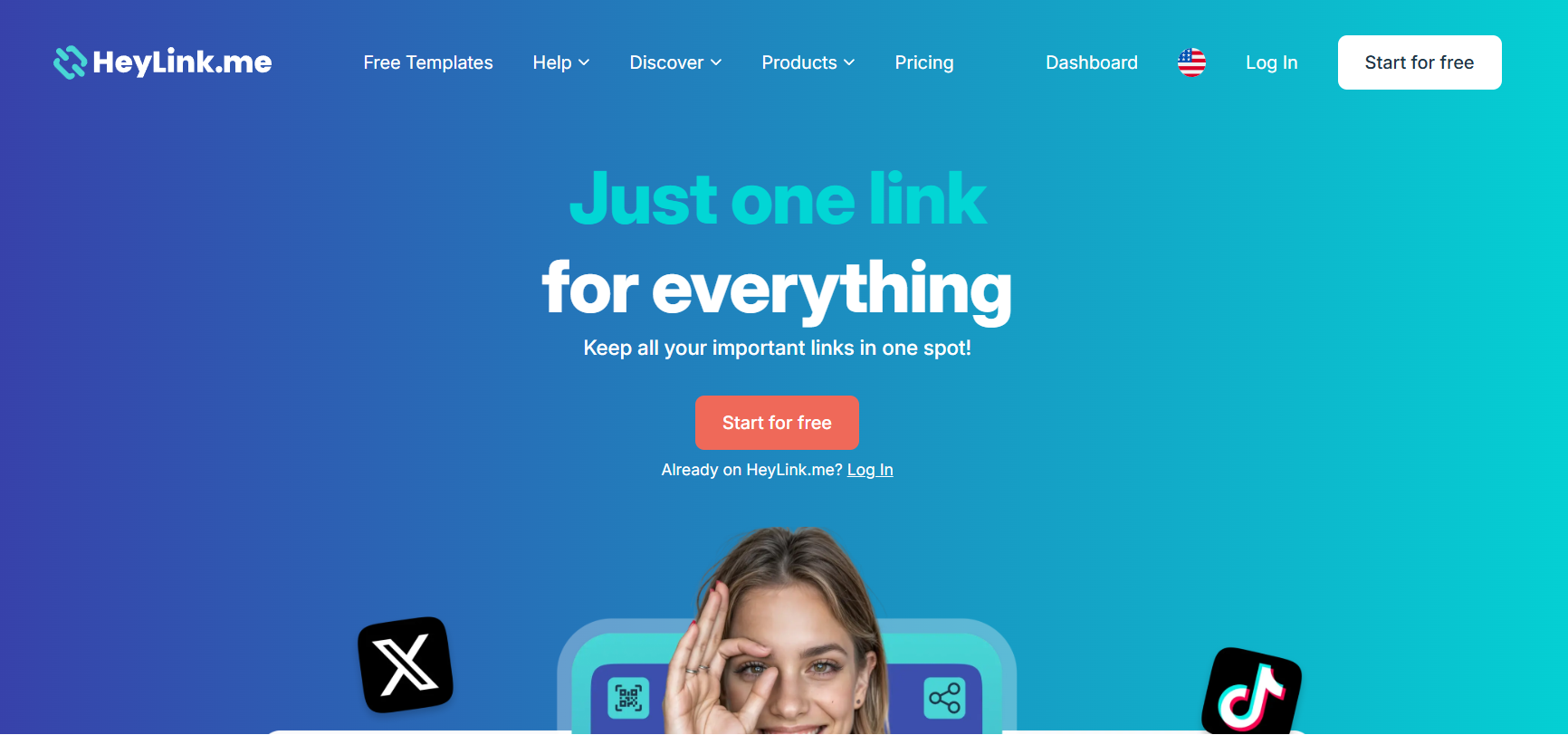 HeyLink link in bio platform