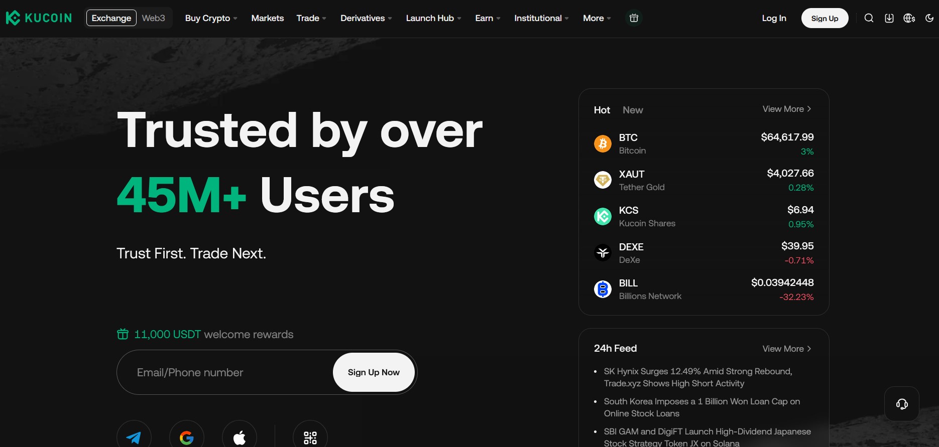 KuCoin affiliate program