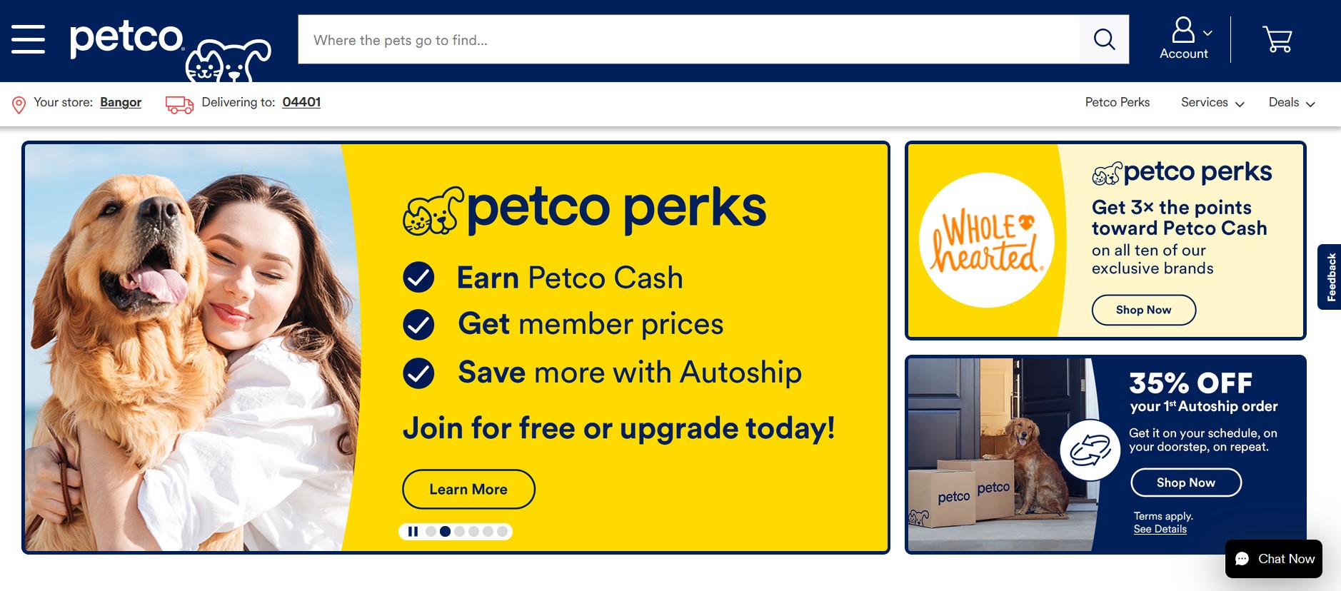 Petco pet supplies and services affiliate program