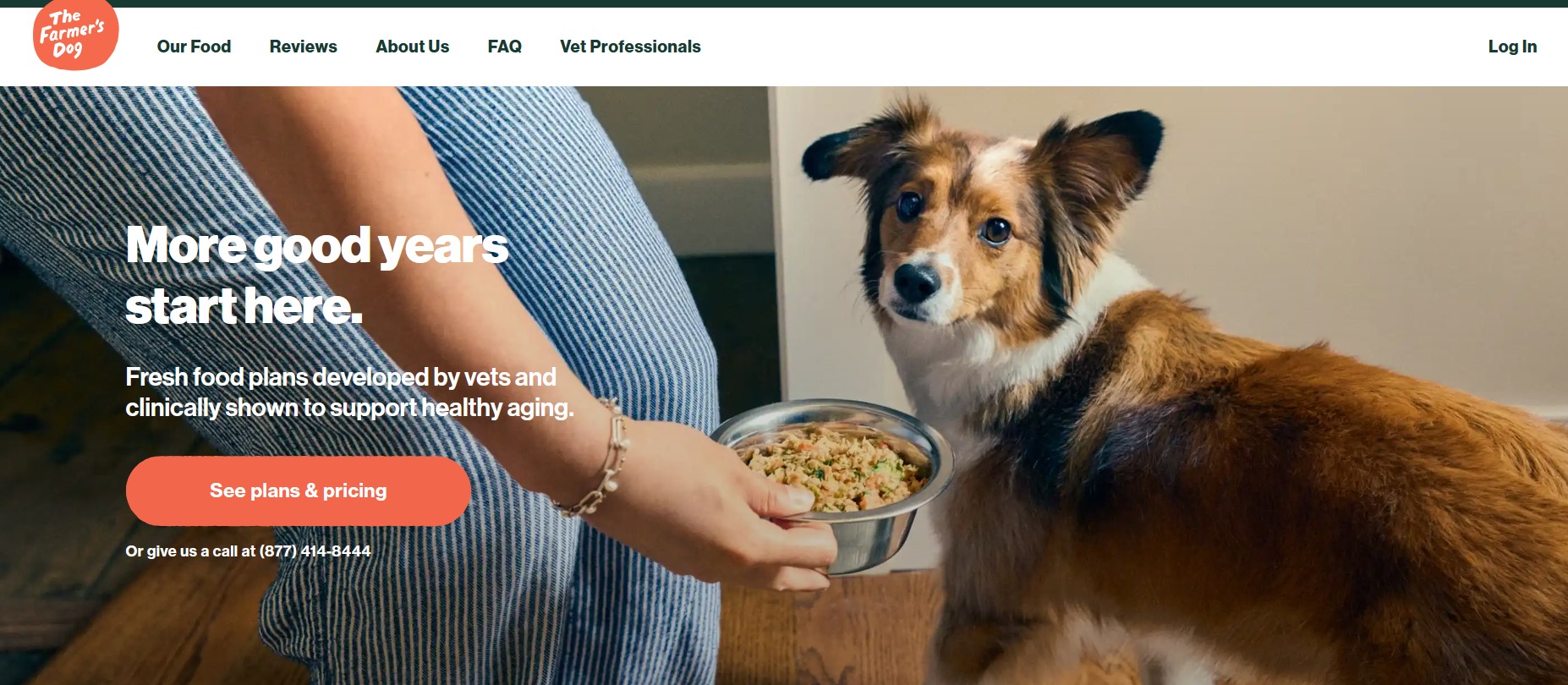The Farmer's Dog affiliate program for fresh, human-grade dog food subscriptions