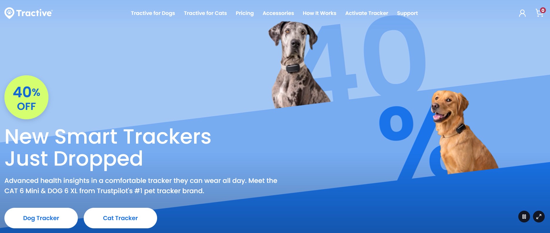 Tractive GPS pet tracker affiliate program
