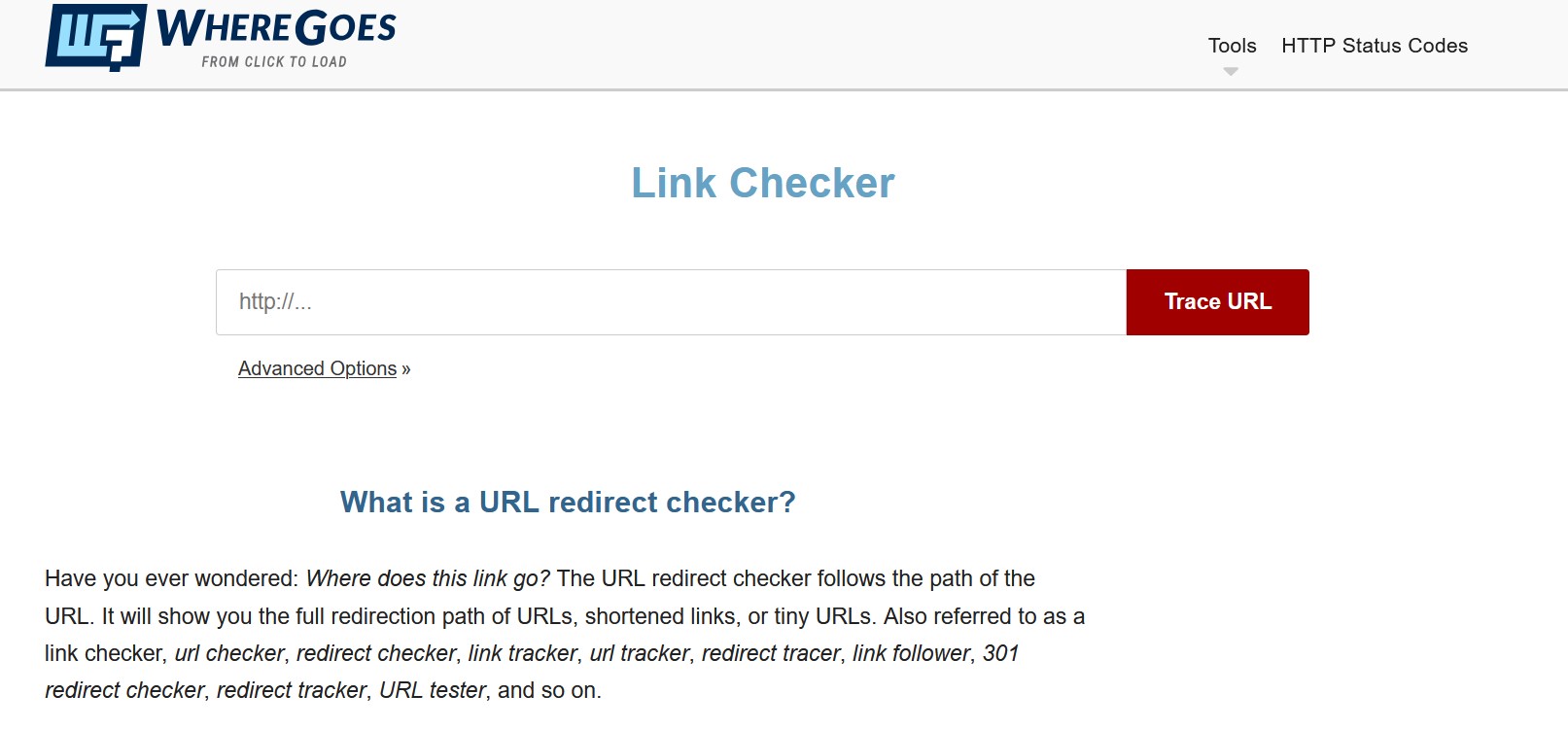 WhereGoes redirect tracer mapping every hop in an affiliate link chain