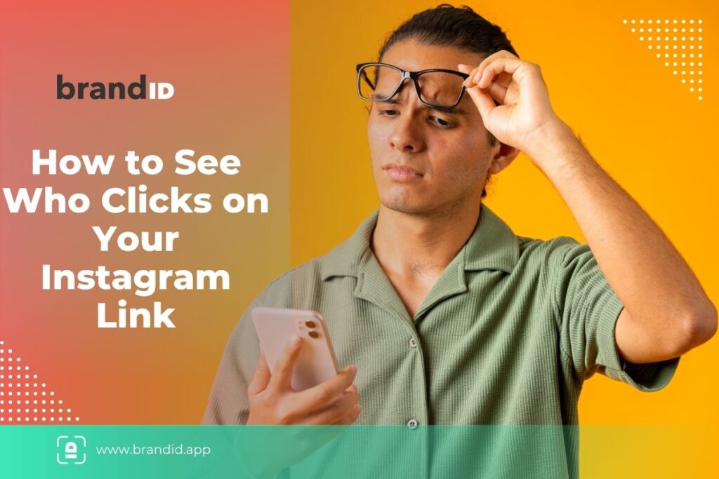 how to see who clicks on your instagram link