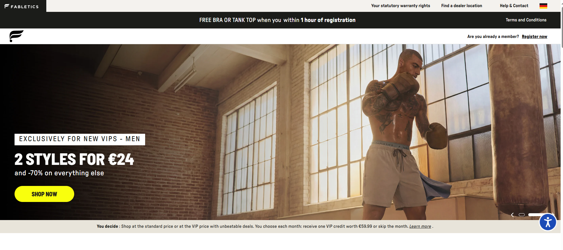 Fabletics affiliate program