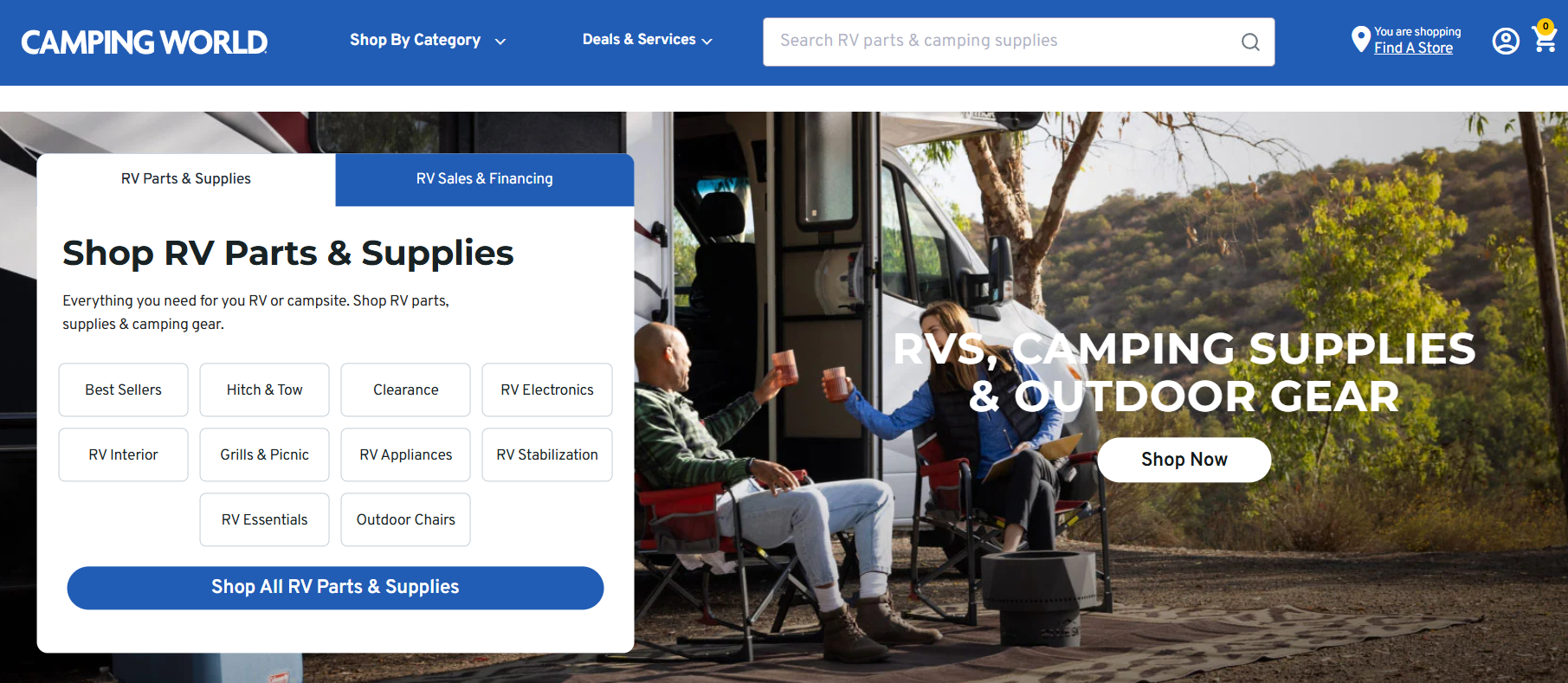 Camping World affiliate program