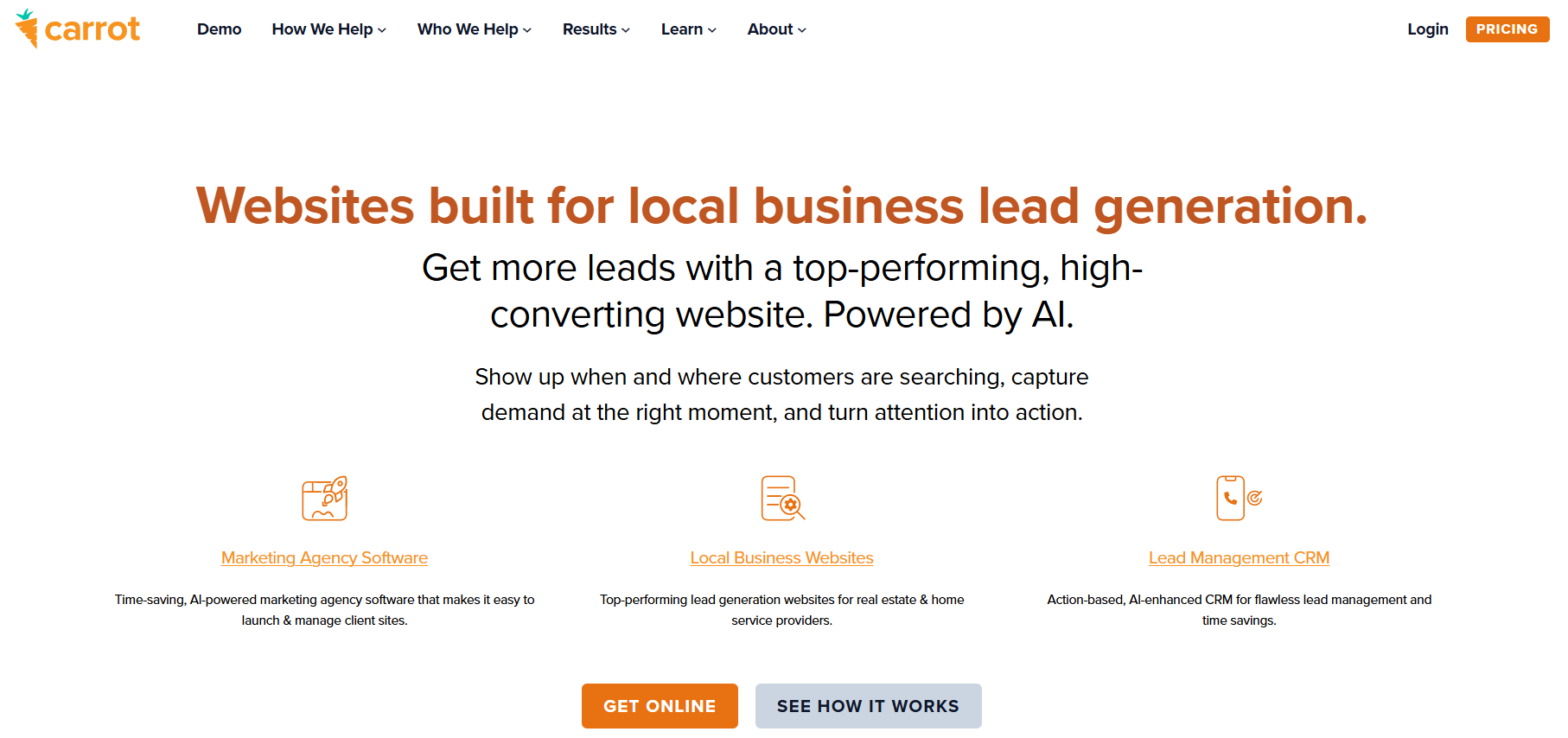 Carrot affiliate program