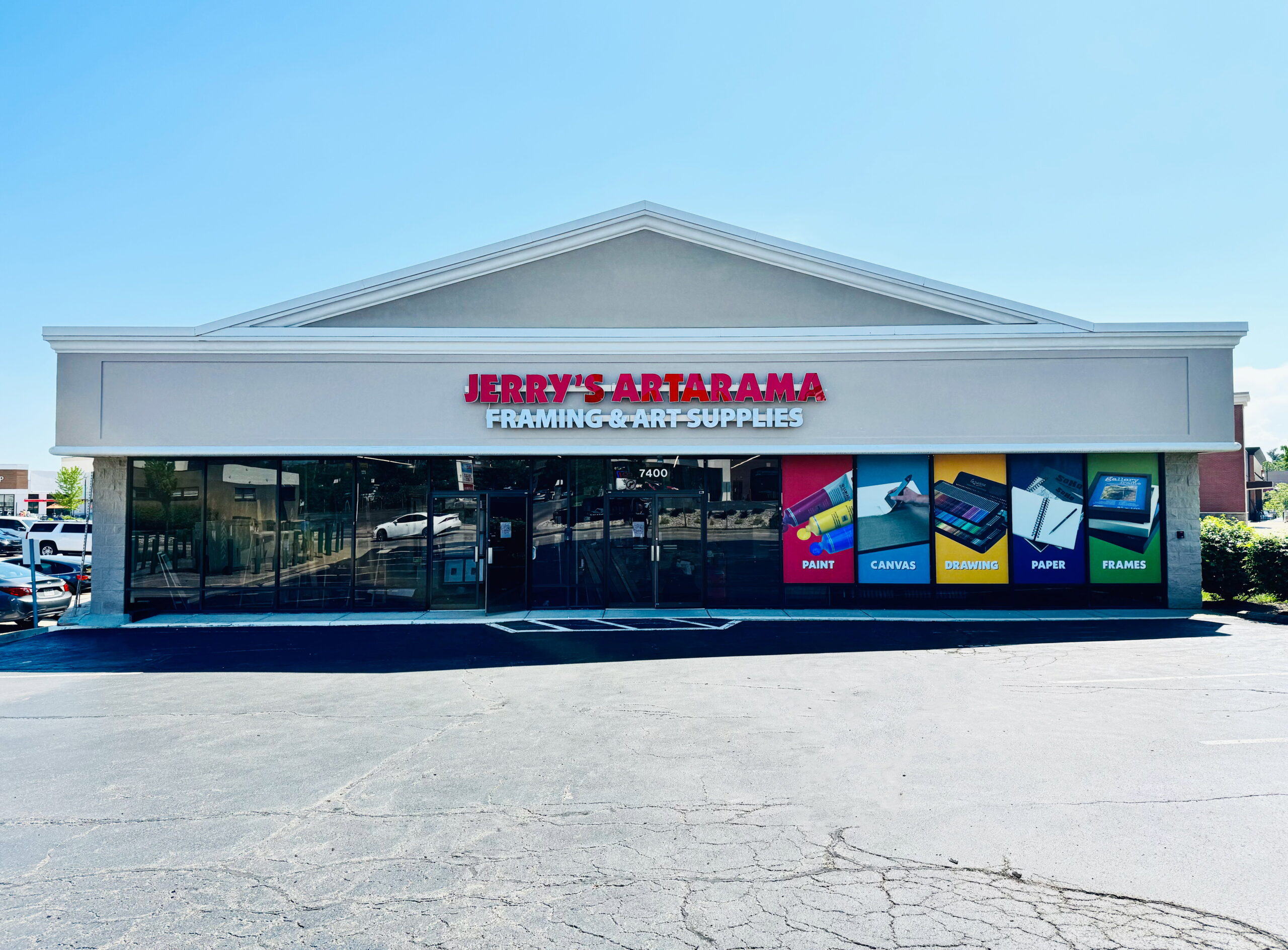 Jerry's Artarama art affiliate homepage