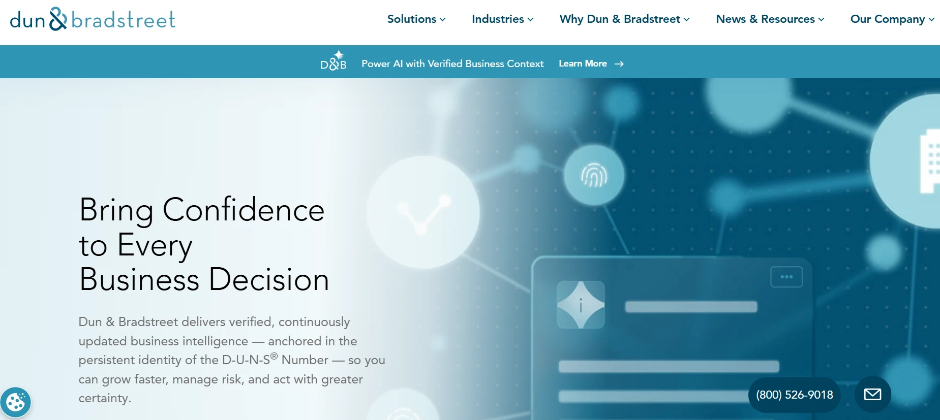 Dun and Bradstreet global B2B firmographic data