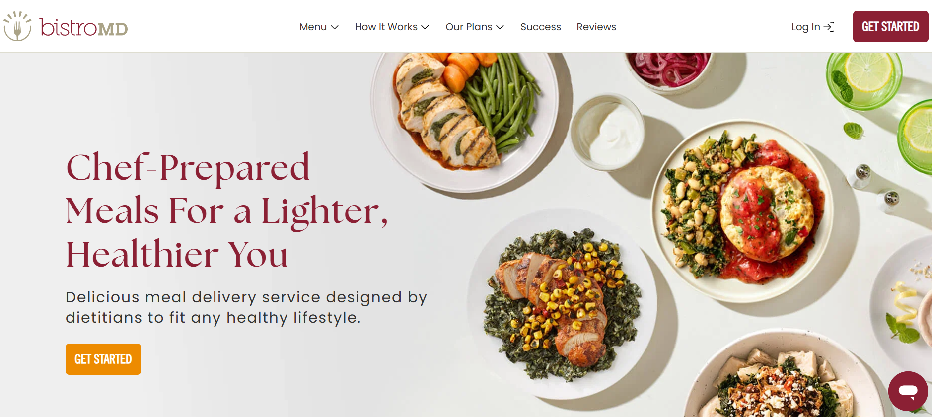 BistroMD homepage