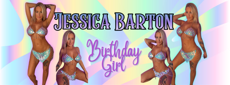 Jessica BartonBIRTHDAY GIRL OnlyFans cover photo