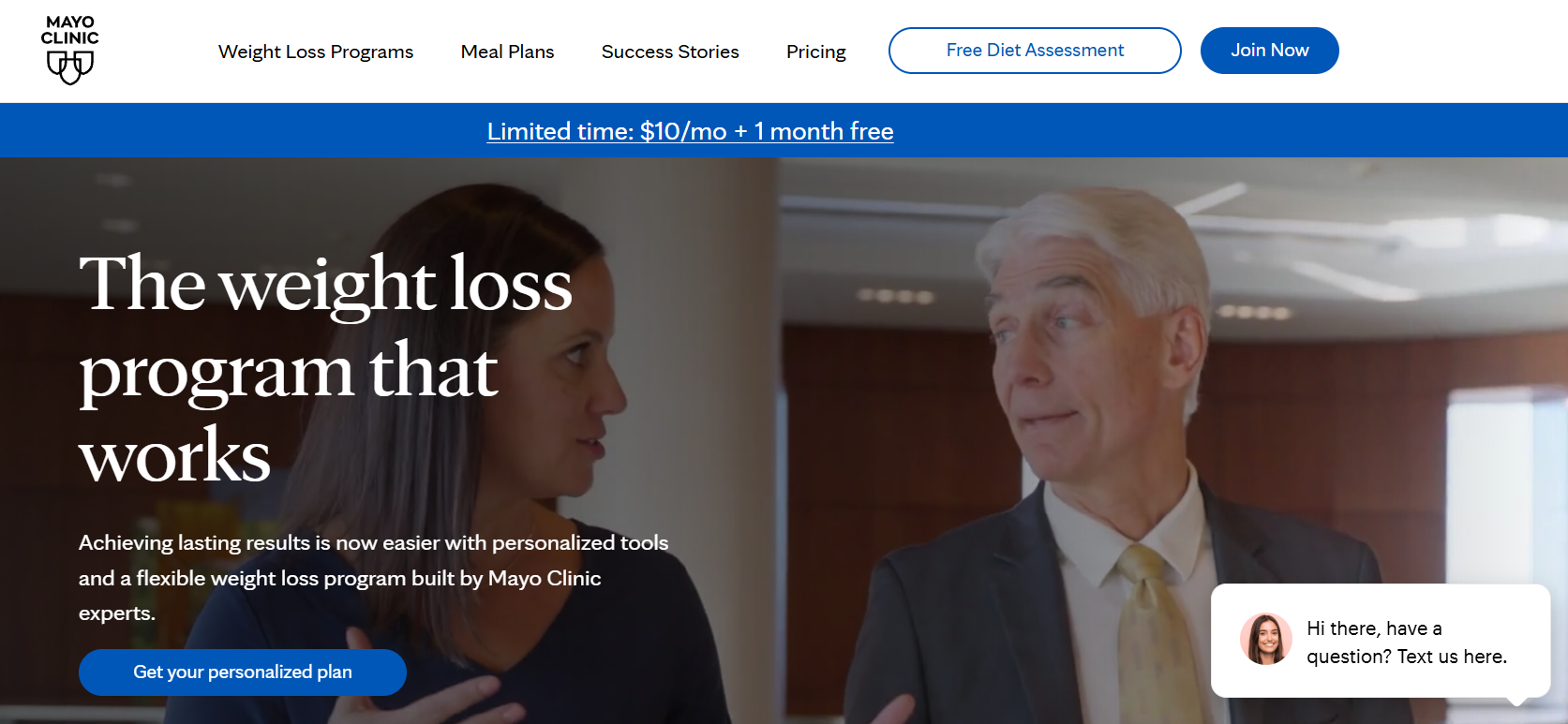 Mayo Clinic Diet homepage