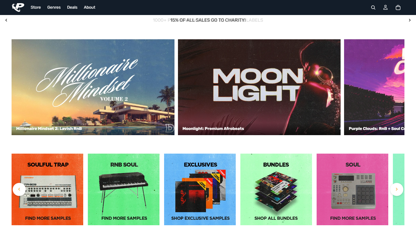 Prime Loops music affiliate homepage