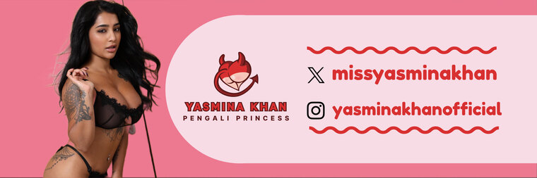 Yasmina Khan 💘 OnlyFans cover photo