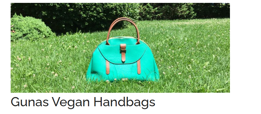 GUNAS vegan affiliate homepage