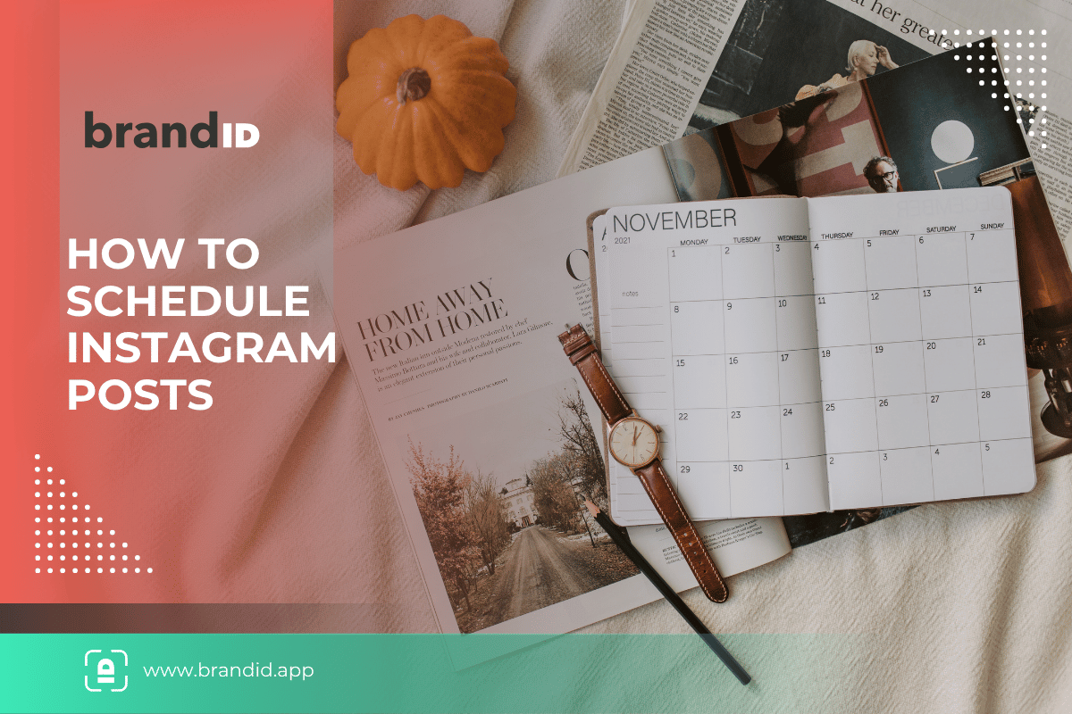 How to schedule instagram posts