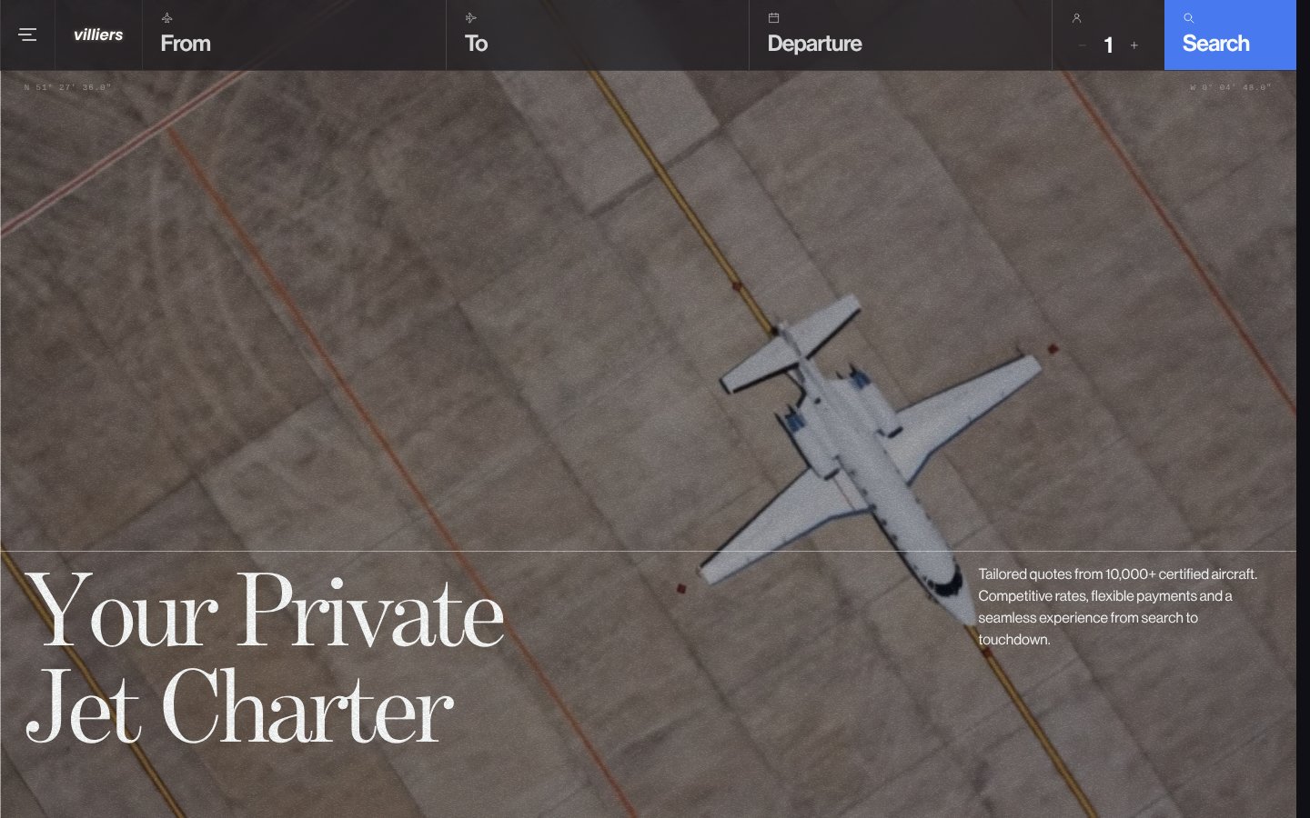 Villiers homepage, a high ticket affiliate program